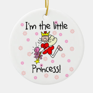 I'm the Little Princess Ceramic Tree Decoration
