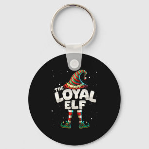 I'm The Loyal Elf Family Matching Group Christmas  Key Ring