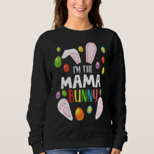 I'm The Mama Bunny T Shirt Funny Matching Family E