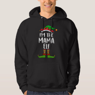 I'm The Mama Elf Matching Family Christmas Hoodie