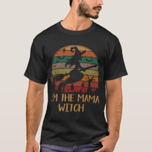 I'm The Mama Witch Halloween  Matching Group Costu T-Shirt