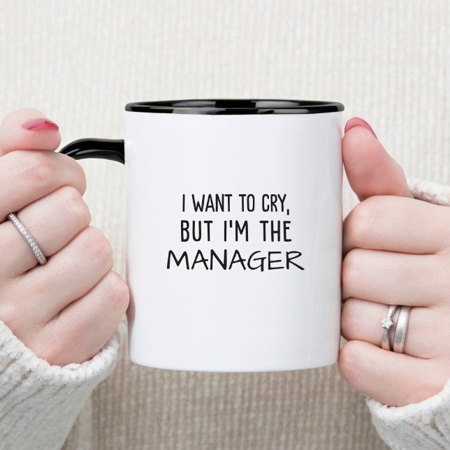 I'm The Manager Funny Office Coworker Humor Mug (Creator Uploaded)