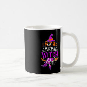 I'm The Mema Witch Fun Halloween Family Matching Coffee Mug