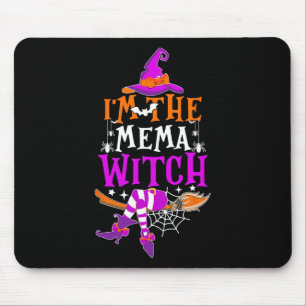 I'm The Mema Witch Fun Halloween Family Matching Mouse Mat