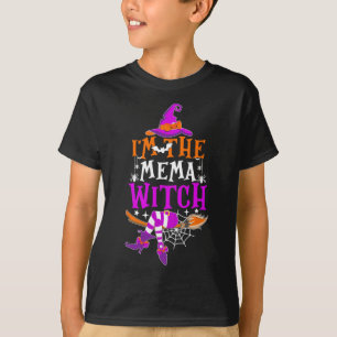I'm The Mema Witch Fun Halloween Family Matching T-Shirt