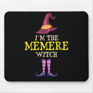 Im The Memere Witch Costume Halloween Funny Mouse Mat