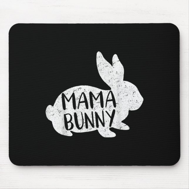 I'm The Mimi Bunny Easter Funny Easter Mother's Da Mouse Mat (Front)