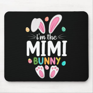 I'm The Mimi Bunny Matching Family Easter Mouse Mat
