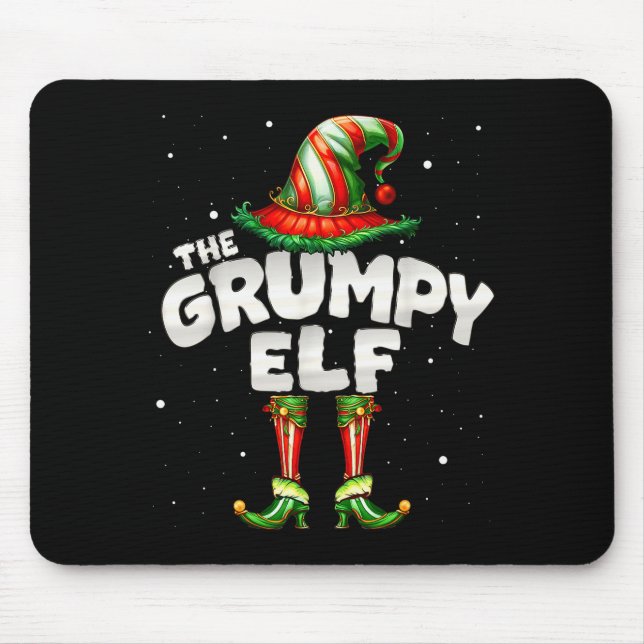 I'm The Mpy Elf Family Matching Group Christmas  Mouse Mat (Front)