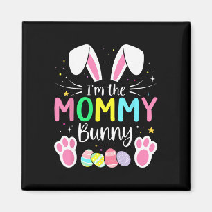 Im The Mummy Bunny Funny Matching Easter Family  Magnet