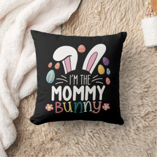 I'm The Mummy Mum Bunny Easter Family Matching Cushion