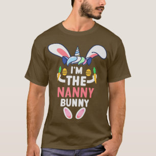 I'm The Nanny Bunny Matching Family Easter Party  T-Shirt