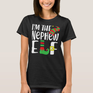 I'm The Nephew Elf Family Matching Group Christmas T-Shirt