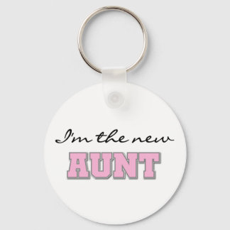 I'm the New Aunt tshirts and Gifts Key Ring
