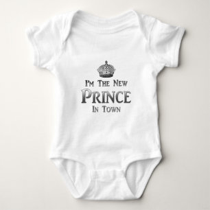 I'm The New Prince In Town Baby Bodysuit
