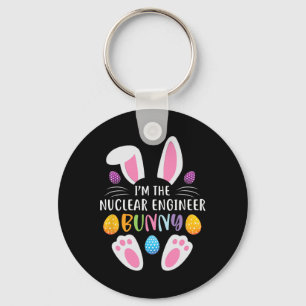 I'm The Nuclear Engineer Bunny Funny Easter Day Ra Key Ring