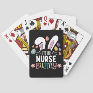 I'm The Nurse Bunny Easter Matching Playing Cards