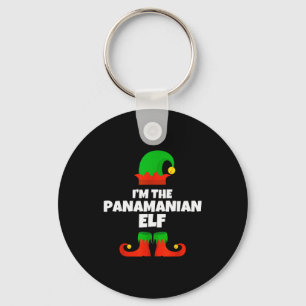 I'm The Panamanian Elf Family Pajama Christmas Fun Key Ring