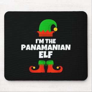 I'm The Panamanian Elf Family Pajama Christmas Fun Mouse Mat