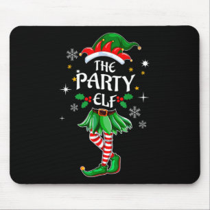 I'm The Party Elf Cute Family Christmas Matching Mouse Mat