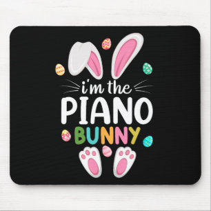 I'm The Piano Bunny Matching Family Easter Mouse Mat