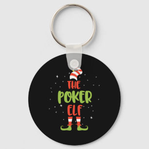 I'm The Poker Elf Key Ring