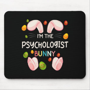 I'm The Psychologist Bunny Funny Matching Family E Mouse Mat