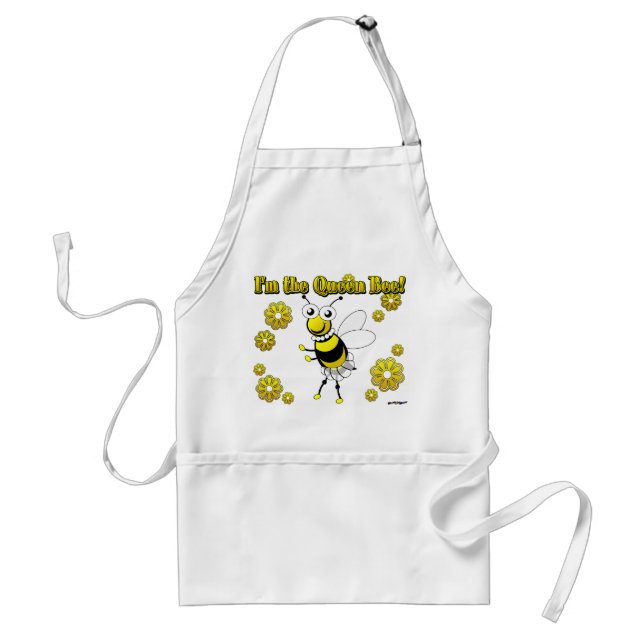 I'm the Queen Bee! Standard Apron (Front)