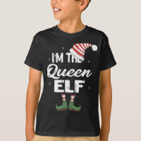I'm The Queen Elf Christmas Eve Xmas Elf Squad Cos