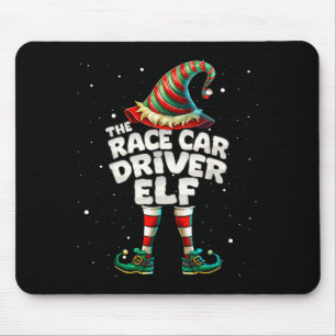 I'm The Race Car Driver Elf Family Matching Group  Mouse Mat