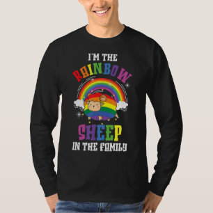 I'm The Rainbow Sheep In The Family Lgbtq Lesbian  T-Shirt