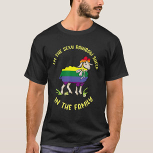 I'm The Rainbow Sheep In The Family Lgbtq Pride T-Shirt