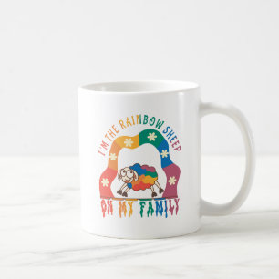 I'm the Rainbow Sheep of My Family – Pride Sheep Coffee Mug