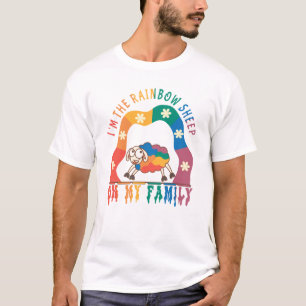 I'm the Rainbow Sheep of My Family – Pride Sheep T-Shirt