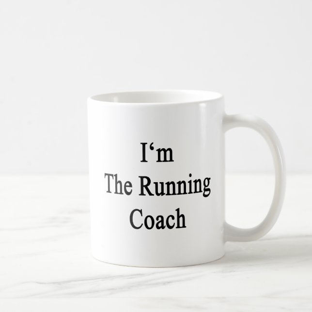 I'm The Running Coach Coffee Mug (Right)