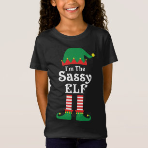 I'm The Running Elf Marathon Runner Ugly Christmas T-Shirt