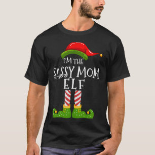 I'm The Sarcastic Elf Matching Family Christmas T-Shirt