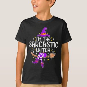 I'm The Sarcastic Witch Halloween Matching Group C T-Shirt