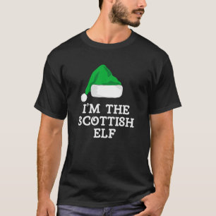 I'm The Scottish Elf Funny Family Christmas Gift S T-Shirt