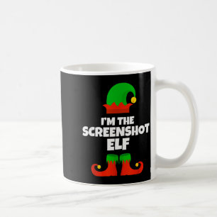I'm The Screenshot Elf Family Pajama Christmas Fun Coffee Mug