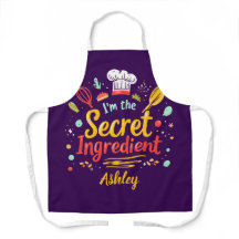 "I'm the Secret Ingredient" Customisable Apron