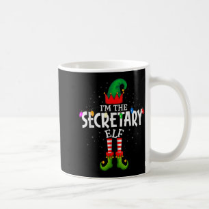 I'm The Secretary Matching Christmas Family Coffee Mug