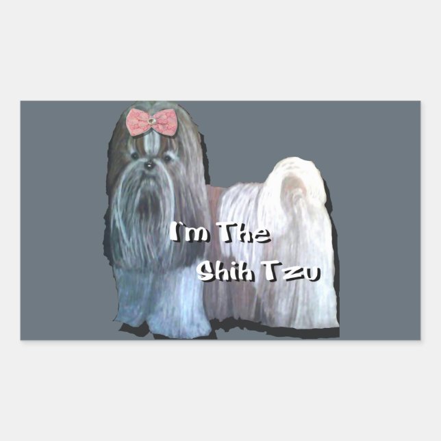 I'm the Shih Tzu - Stickers (Front)