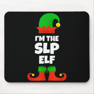 I'm The Slp Elf Family Pajama Christmas Speech Lan Mouse Mat