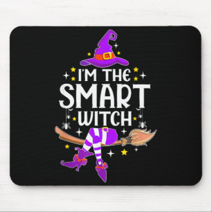 I'm The Smart Witch Halloween Matching Group Costu Mouse Mat