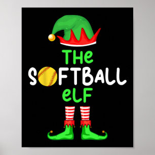 I'm The Softll Elf Christmas Family Matching Pajam Poster