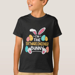Im The Software Engineer Bunny Developer Easter T-Shirt