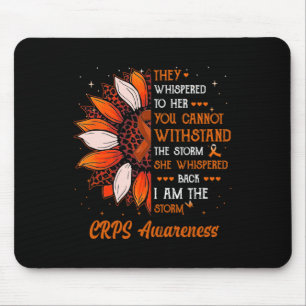 I'm The Storm Crps Awareness Month Warrior Orange Mouse Mat