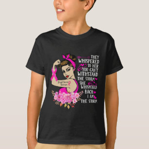 I'm The Storm Strong Women Breast Cancer Warrior P T-Shirt