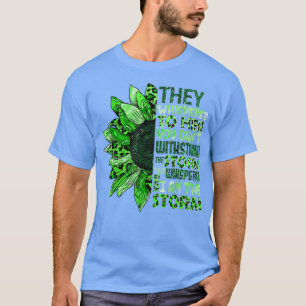 Im The Storm Womens Gastroparesis Awareness Green T-Shirt